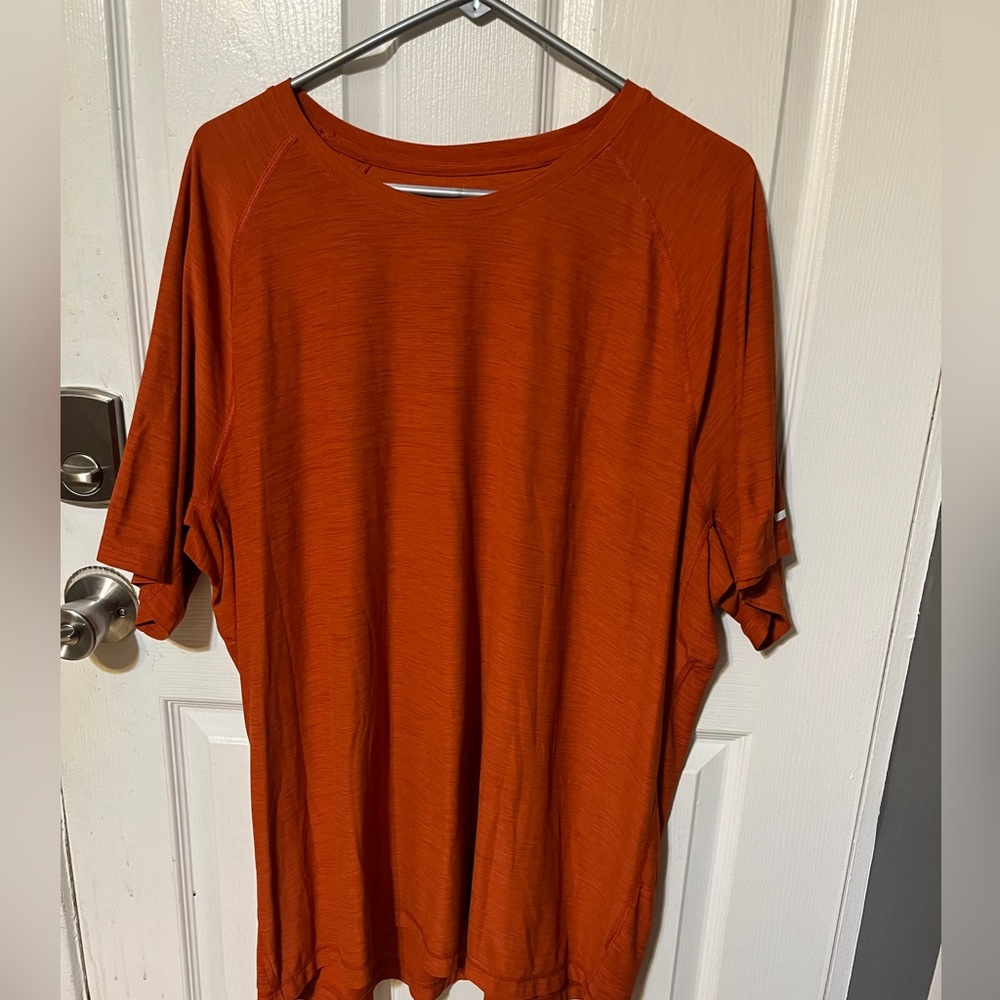 Men’s orange active old navy shirt